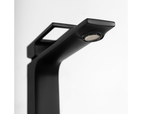 Смеситель для раковины BelBagno Luce LUC-LMC-NERO-W0 Черный матовый
