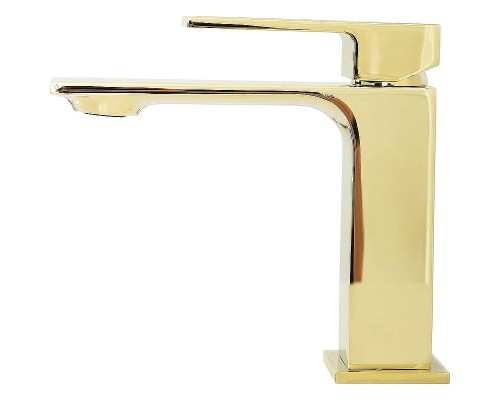 Смеситель для раковины BelBagno Luce LUC-LVM-ORO Золото