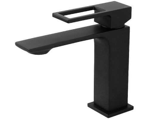 Смеситель для раковины BelBagno Luce LUC-LVM-NERO Черный матовый