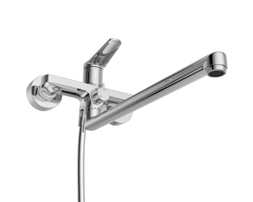 Смеситель для ванны BelBagno Unique UNIQUE-VASM-L-CRM универсальный Хром