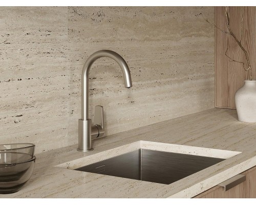 Смеситель для кухни Cersanit Moduo 68222 Сатин