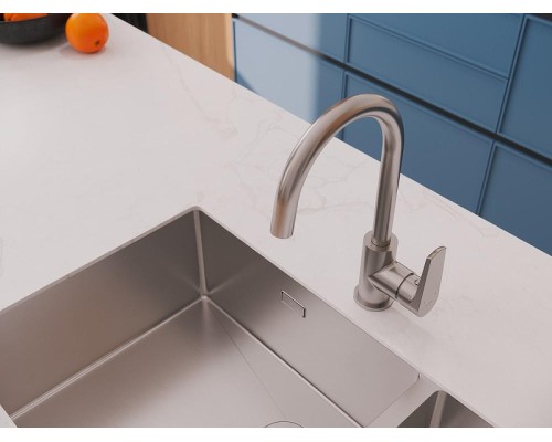 Смеситель для кухни Cersanit Moduo 68222 Сатин