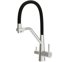 Смеситель для кухни Cersanit Vivo 68217 Хром Черный