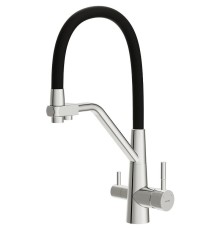 Смеситель для кухни Cersanit Vivo 68217 Хром Черный