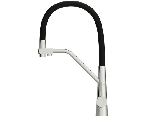 Смеситель для кухни Cersanit Vivo 68217 Хром Черный