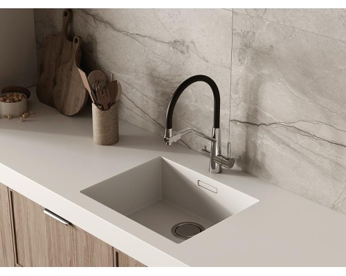 Смеситель для кухни Cersanit Vivo 68217 Хром Черный