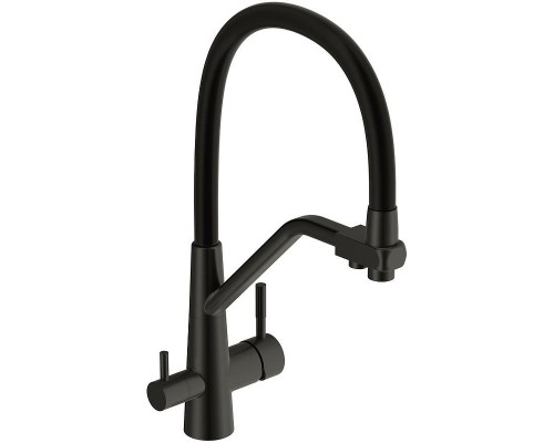 Смеситель для кухни Cersanit Vivo 68218 Черный матовый