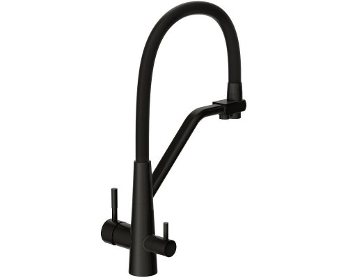 Смеситель для кухни Cersanit Vivo 68218 Черный матовый