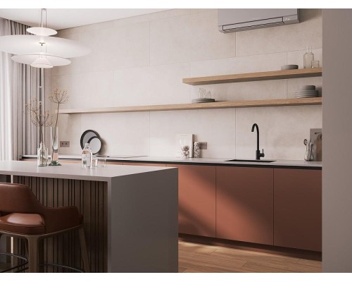 Смеситель для кухни Cersanit Como 68243 Черный матовый