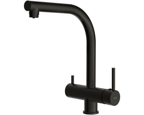 Смеситель для кухни Cersanit Crea 68223 Черный матовый