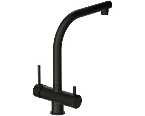 Смеситель для кухни Cersanit Crea 68223 Черный матовый