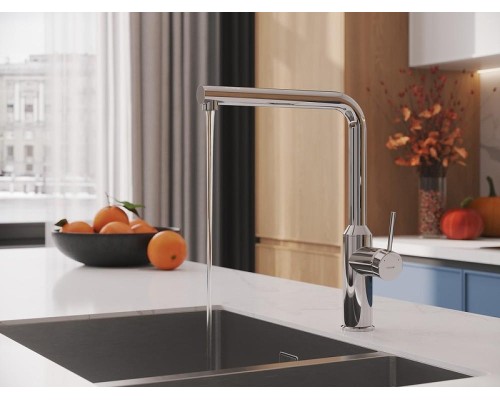 Смеситель для кухни Cersanit Flavis 68239 Хром