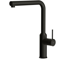 Смеситель для кухни Cersanit Flavis 68240 Черный матовый