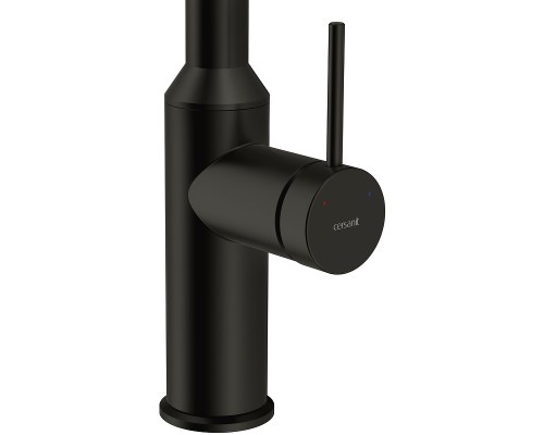 Смеситель для кухни Cersanit Flavis 68240 Черный матовый