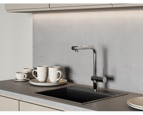 Смеситель для кухни Cersanit Flavis 64843 Хром