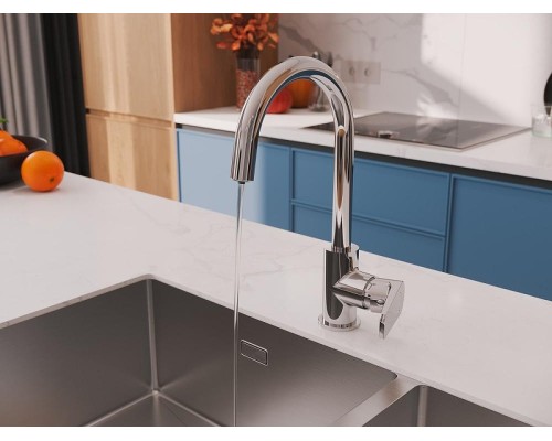 Смеситель для кухни Cersanit Moduo 64839 Хром