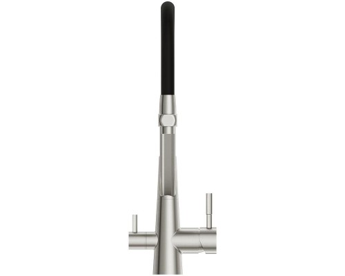 Смеситель для кухни Cersanit Vivo 64837 Сатин Черный