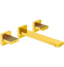 Смеситель для раковины Cezares Prizma PRIZMA-BLI3-03/24 Золото 24 карат