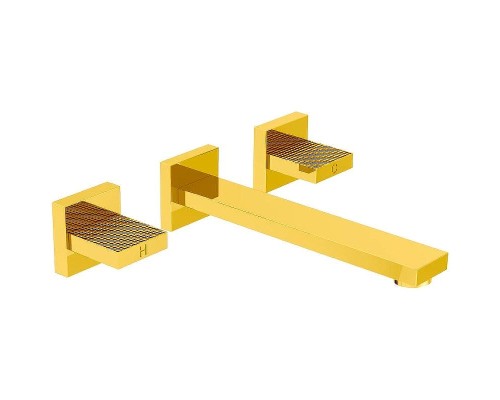 Смеситель для раковины Cezares Prizma PRIZMA-BLI3-03/24 Золото 24 карат