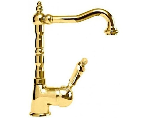 Смеситель для раковины Cezares Elite ELITE-LSM2-03/24-M Золото 24 карат