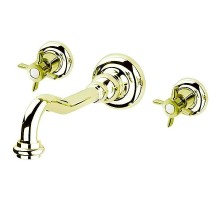 Смеситель для раковины Cezares Lord LORD-BLS1-03/24 Золото 24 карат