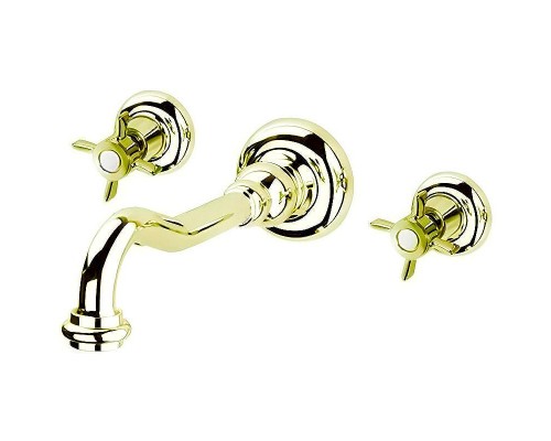 Смеситель для раковины Cezares Lord LORD-BLS1-03/24 Золото 24 карат