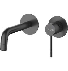 Смеситель для раковины Cezares Relax RELAX-BLI2-1-NOP-W0 Черный матовый
