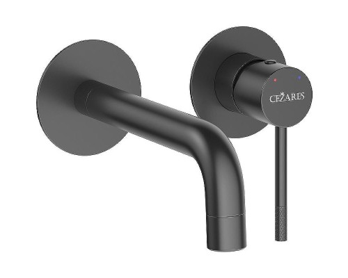 Смеситель для раковины Cezares Relax RELAX-BLI2-1-NOP-W0 Черный матовый