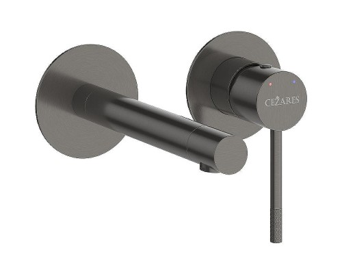 Смеситель для раковины Cezares Relax RELAX-BLI2-2-GM-W0 Оружейная сталь