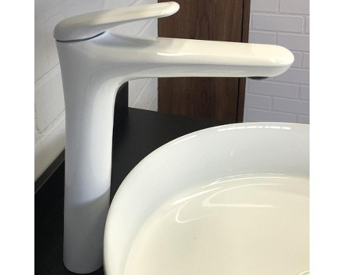 Смеситель для раковины Comforty FC074B-CKBT Белый