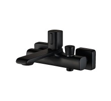 Cмеситель для ванны Creavit Alfa AL2500S цвет Черный матовый