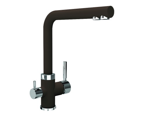 Смеситель для кухни Florentina Арес 333.19H.2123.206 цвет Брауни