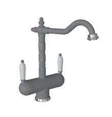 Смеситель для кухни Florentina Ария 333.21H.2113.307 цвет Серый шелк