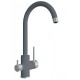 Смеситель для кухни Florentina Клио 333.13Н.2123.307 цвет Серый шелк