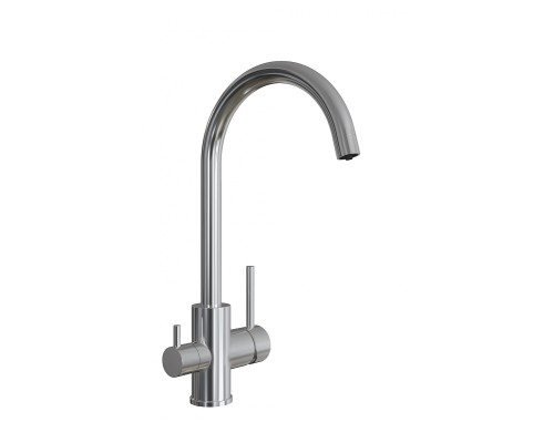 Смеситель для кухни Florentina Клио SS 333.35Н.2113.900 цвет Нержавеющая сталь