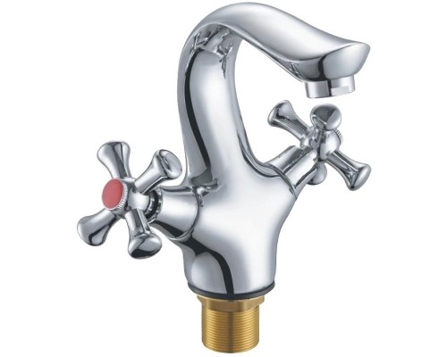 Смеситель для раковины Fmark FM1027 цвет Хром