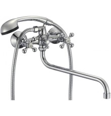 Смеситель для ванны Fmark FM2208 универсальный цвет Хром