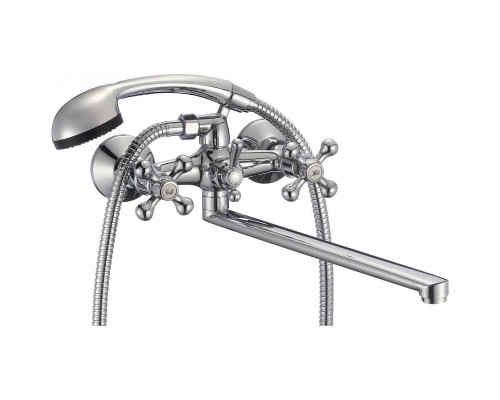 Смеситель для ванны Fmark FM2208-2 универсальный цвет Хром