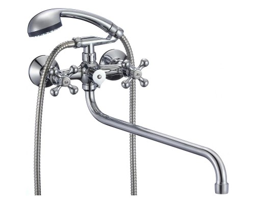 Смеситель для ванны Fmark FM2619 универсальный цвет Хром