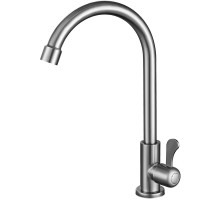 Кран для одного типа воды Fmark FS12210 цвет Сатин