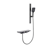 Смеситель для ванны Fmark FS24Q-03 цвет Графит