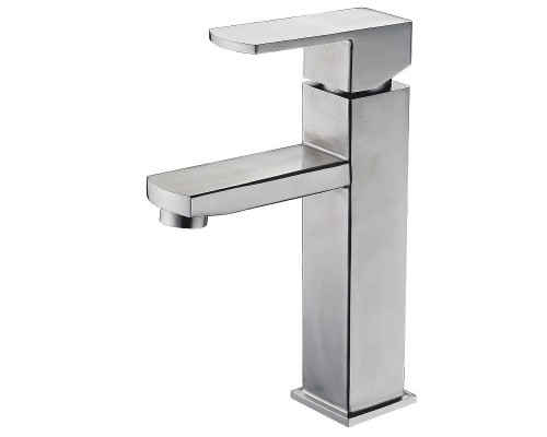 Смеситель для раковины Fmark FS8101 цвет Сатин