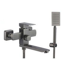 Смеситель для ванны Fmark FS8104Q цвет Графит