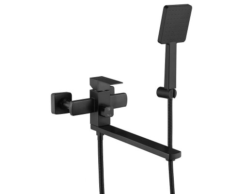 Смеситель для ванны Fmark FS8124H универсальный цвет Черный