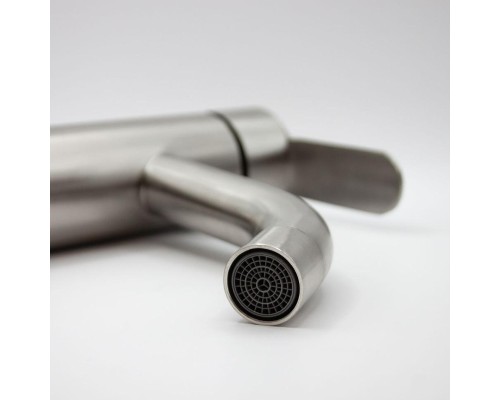 Смеситель для раковины Fmark FS8201 цвет Сатин