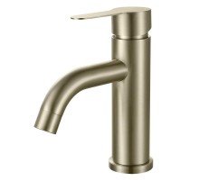 Смеситель для раковины Fmark FS8201C цвет Золото матовое