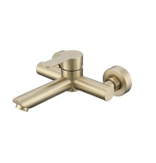 Смеситель для ванны Fmark FS8202C цвет Золото матовое