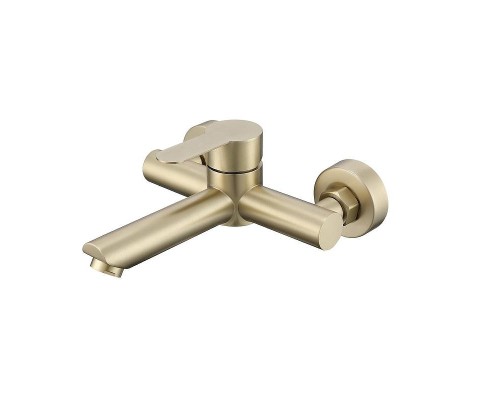 Смеситель для ванны Fmark FS8202C цвет Золото матовое