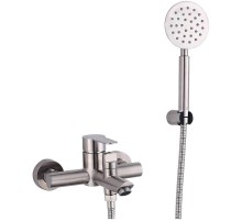 Смеситель для ванны Fmark FS8204 цвет Сатин