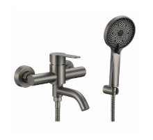 Смеситель для ванны Fmark FS8206Q цвет Графит